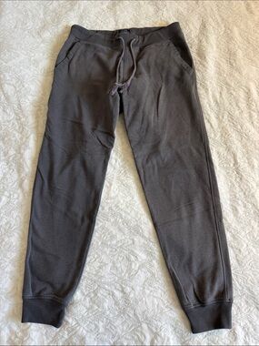 J. Crew Charcoal Gray Drawstring Authentic Fleece Sweatpants